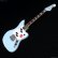 画像1: Squier　Paranormal Electric VI [Daphne Blue] (1)