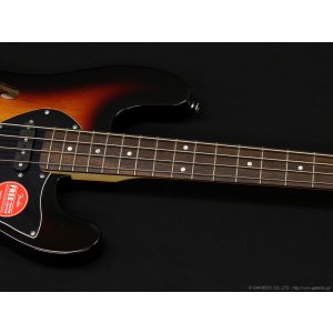 画像4: Squier　Paranormal Precision Bass Thinline SJ [3-Tone Sunburst]