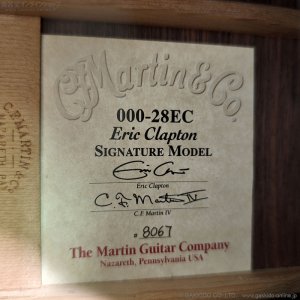 画像24: Martin　2003 000-28EC Eric Clapton Signature [中古品]