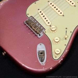 画像5: Fender Custom Shop　Master Built Apprentice 1963 Stratocaster Relic by George Ruiz [Burgundy Mist Metallic]