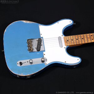 画像2: Fender Custom Shop　Master Built Apprentice Double Cut Tele Relic by Ron Jessurun [Lake Placid Blue]