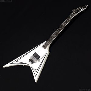 画像1: Edwards　E-ALEXI SCYTHE [White with Black Pin Stripe]