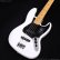 画像2: Fender　Player II Jazz Bass MN PWT [Polar White] (2)