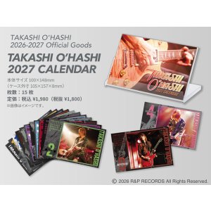 画像2: 2027 TAKASHI O’HASHI CALENDAR