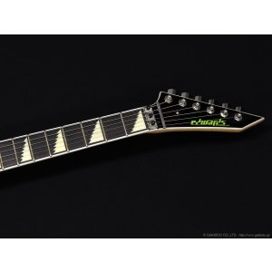 画像6: Edwards　E-ALEXI Greeny [Black with Lime Green Pinstripe & Skull]