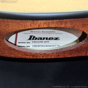 画像12: Ibanez　FRH10N NTF [Natural Flat]