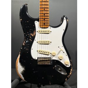 画像3: Fender Custom Shop　1969 Stratocaster Reverse Headstock Super Heavy Relic [Aged Black]