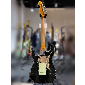 画像2: Fender Custom Shop　Limited Edition 1962/1963 Stratocaster Super Heavy Relic [Black]