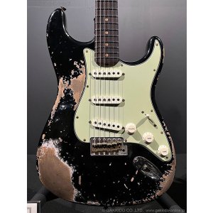 画像3: Fender Custom Shop　Limited Edition 1962/1963 Stratocaster Super Heavy Relic [Black]