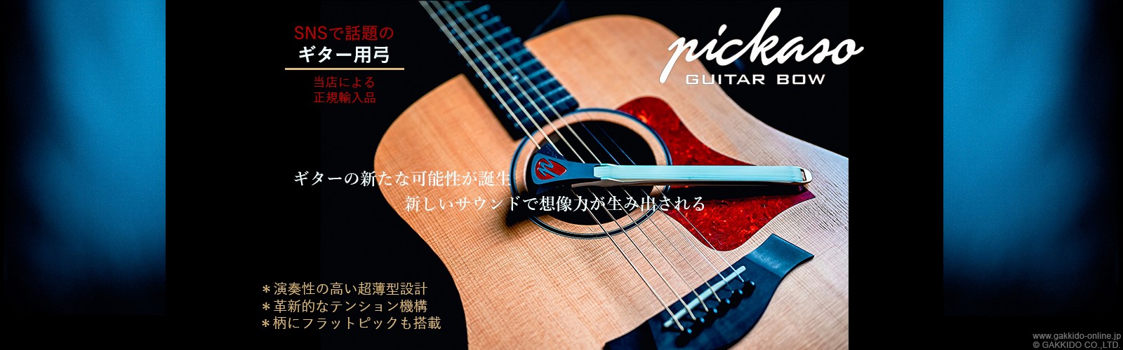 Pickaso Guitar Bow ピカソギターボウ (ギター用弓)