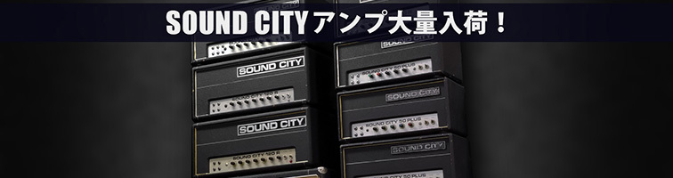 SOUND CITY アンプ入荷！