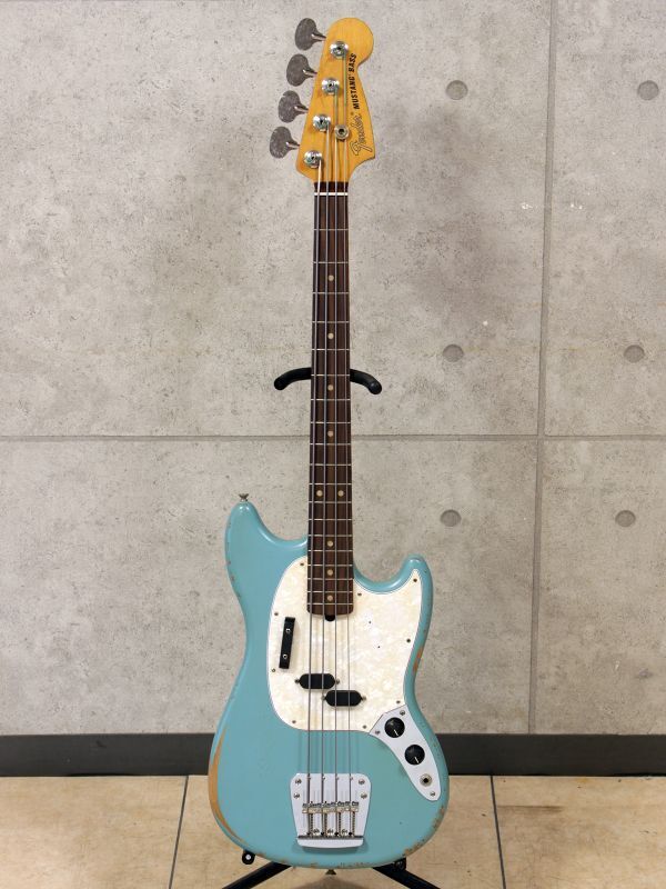 Fender　JMJ Road Worn Mustang Bass RW [Faded Daphne Blue]