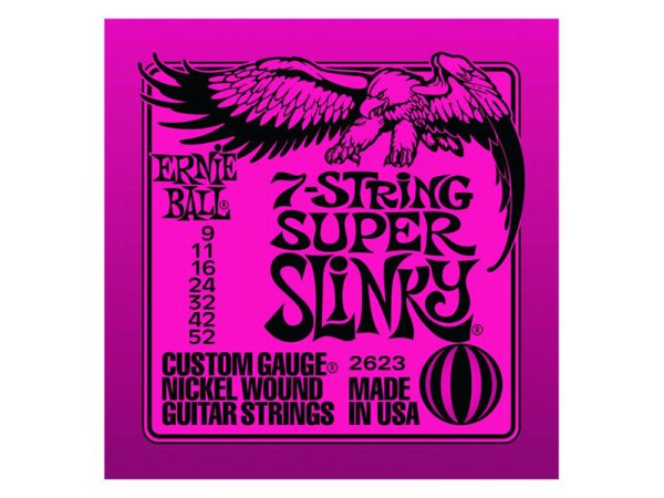 画像1: Ernie Ball　7-String Slinky Nickel Wound Electric [7弦ギター用] (1)