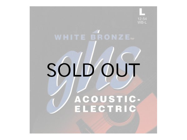 画像1: ghs　White Bronze Acoustic. Electric ホワイトブロンズ (1)