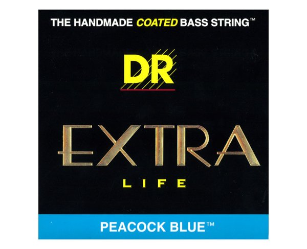 画像1: DR　Extra Life “PEACOCK BLUE” 5-Strings Electric Bass (1)