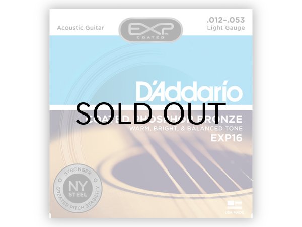 画像1: D'Addario　EXP Coated Phosphor Bronze Wound (1)