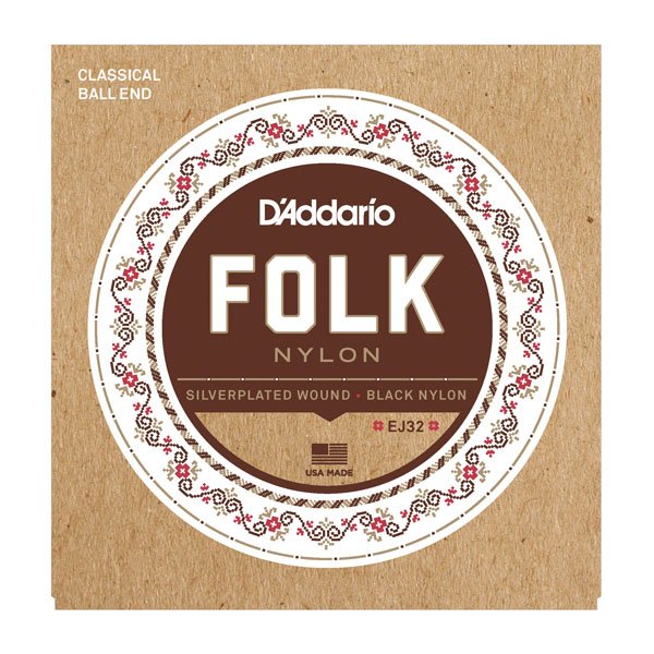 画像1: D'Addario　Folk Nylon [ボールエンド弦] [ナイロン弦] (1)