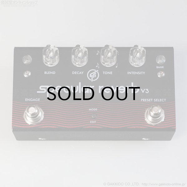 GFI system specular reverb v3 ギターエフェクター GFI Specular Reverb V3 Front-