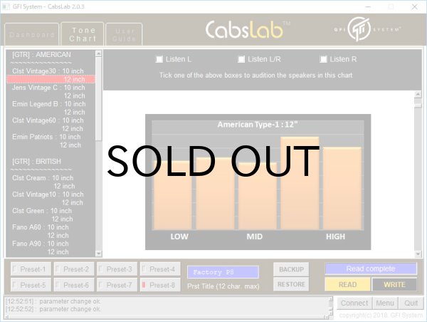 画像9: GFI System　CABZEUS Stereo Speaker Simulator＋DI Box [キャブゼウス] (9)