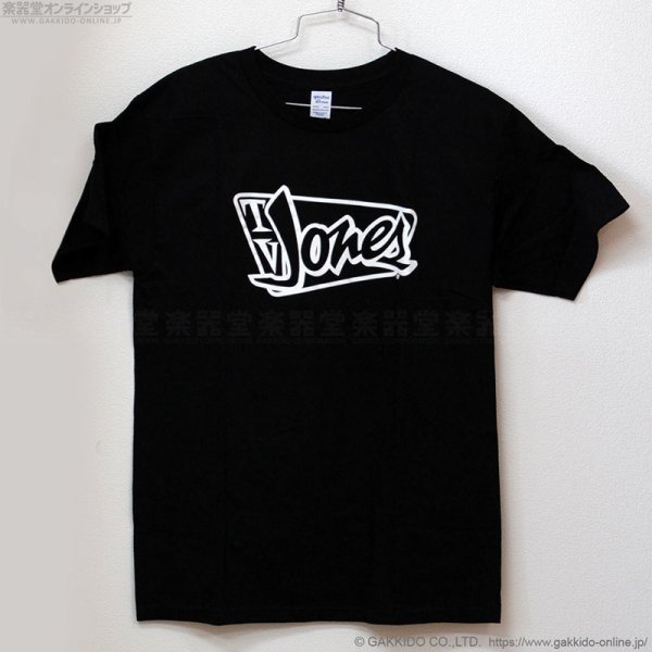 画像1: TV Jones　Mens Vintage ヴィンテージロゴ Tシャツ M ブラック (1)