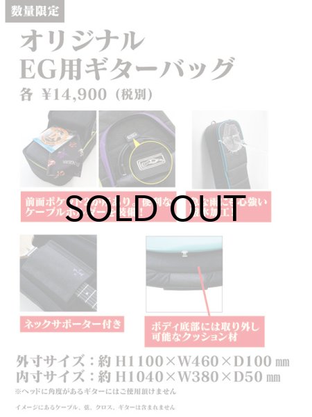 画像5: KC EVAGBE00/レイ エレキギター用ギグバッグ エヴァンゲリオンコラボレーションモデル (5)