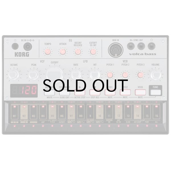 画像1: KORG　volca bass - ANALOGUE BASS MACHINE [特価品] (1)