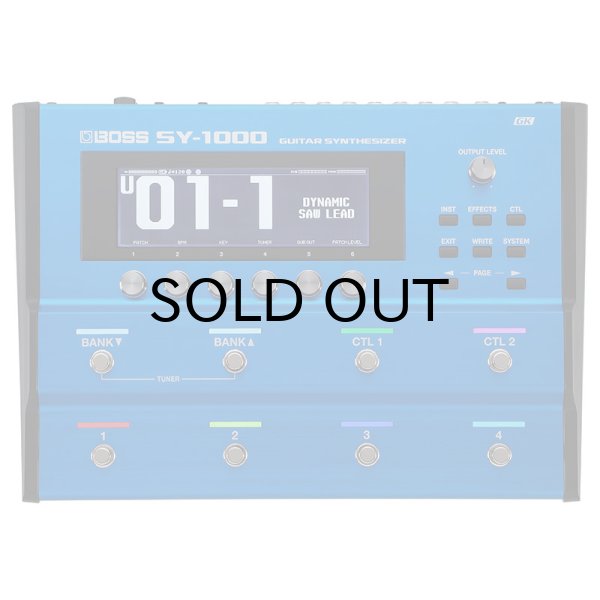 画像2: BOSS　SY-1000 Guitar Synthesizer ギターシンセサイザー (2)
