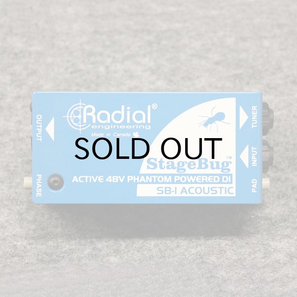 画像1: Radial　Stage Bug SB-1 Acoustic アクティブDIボックス [特価品] (1)