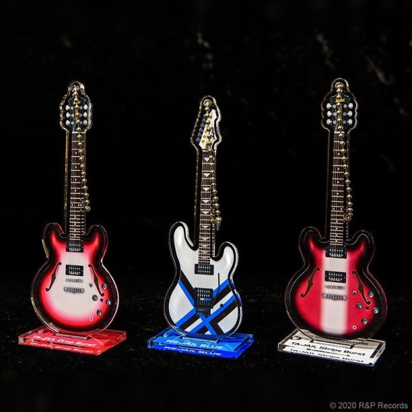 画像4: 大橋隆志 TJO ギター・コレクション アクリルスタンド&キーチェーン RS-JAIL BLUE (4)