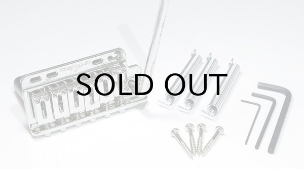 画像2: Super-Vee　BR-6-RH-NI BladeRunner 6-Screw NI ギター用トレモロブリッジ (2)