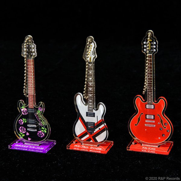 画像2: 大橋隆志 TJO ギター・コレクション アクリルスタンド&キーチェーン IBANEZ AR-JAM (2)