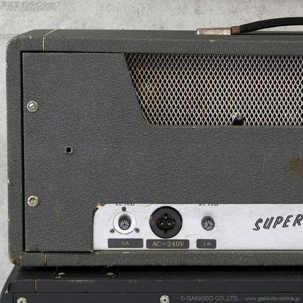 画像8: SUPER CITY　1972 DEA 130 Mk-5 “Super Amplifier” ギターアンプ ヘッド [中古品] [半期決算セール特価] (8)