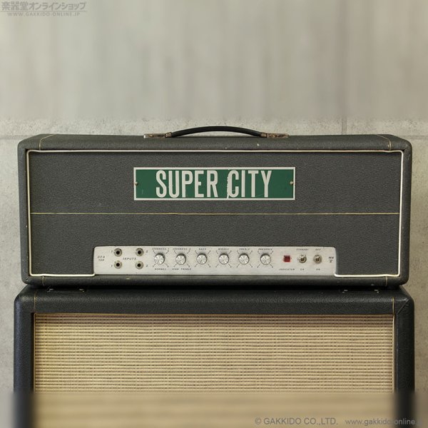 画像2: SUPER CITY　1972 DEA 130 Mk-5 “Super Amplifier” ギターアンプ ヘッド [中古品] [半期決算セール特価] (2)
