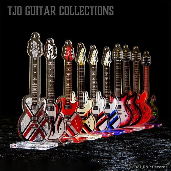 画像4: 大橋隆志 TJO ギター・コレクション アクリルスタンド&キーチェーン PE-JAIL GLITTER (4)