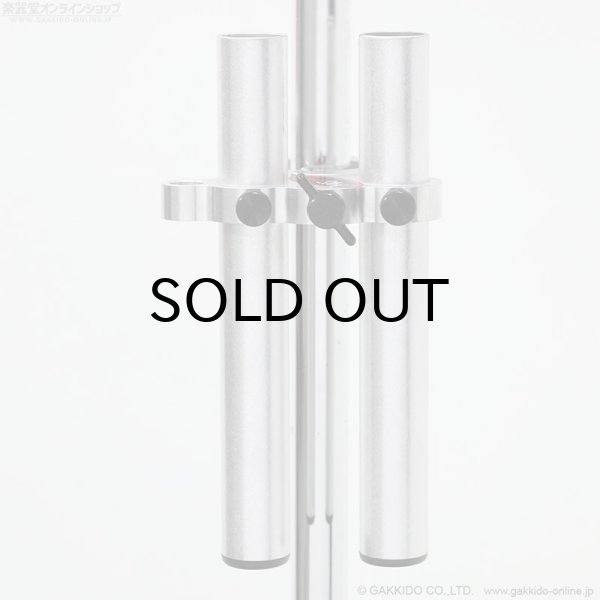 画像2: QwikStix　Two Stick Holder 2スティックホルダー [Large Clamp Mount] [Silver] (2)