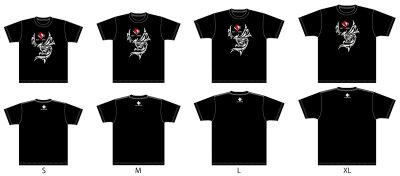 画像1: 2021 “RISE” GEMS!! ツアーTシャツ [デザインA] [ブラック]