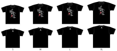 画像1: 2021 "RISE" GEMS!! ツアーTシャツ [デザインC] [ブラック]