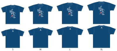 画像1: 2021 "RISE" GEMS!! ツアーTシャツ [デザインC] [インディゴ]