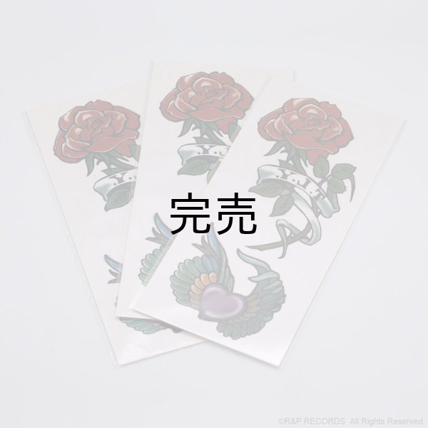 画像1: 大橋隆志 オリジナル タトゥーシール (L) [3枚セット] (1)