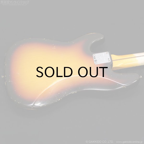 画像15: Fender Custom Shop　S21 Limited 1958 Precision Bass Relic [Faded/Aged Chocolate 3-Tone Sunburst] [半期決算セール特価] (15)