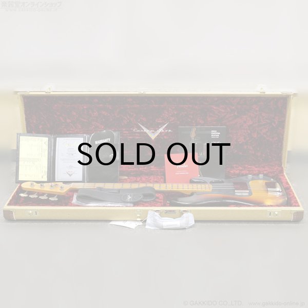 画像19: Fender Custom Shop　S21 Limited 1958 Precision Bass Relic [Faded/Aged Chocolate 3-Tone Sunburst] [半期決算セール特価] (19)