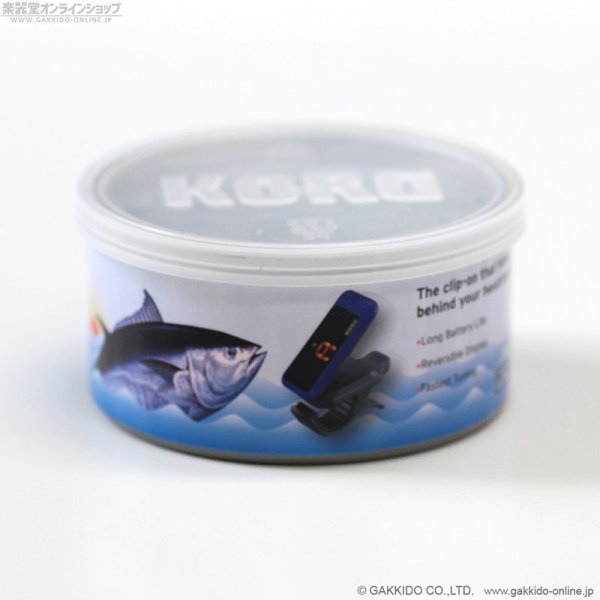 画像1: KORG　PC-1-CAN-BL / Pitchclip Blue x Black Model クリップ式チューナー [缶入り] (1)