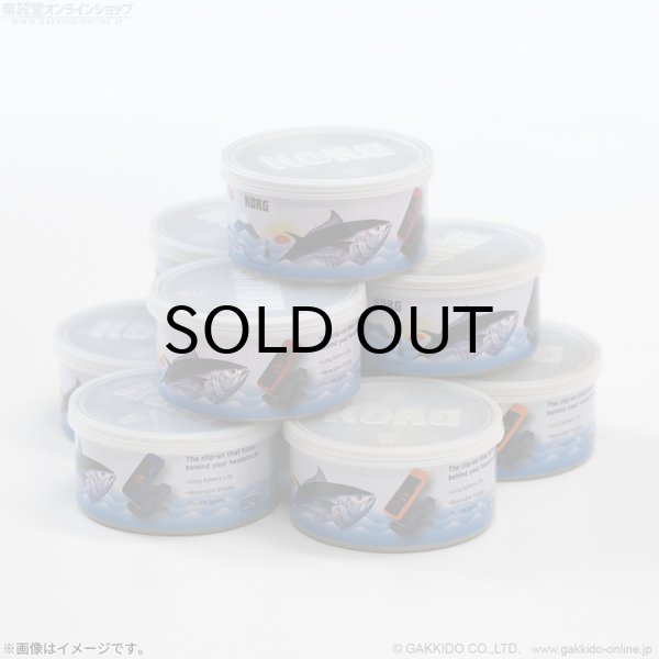 画像3: KORG　PC-1-CAN-OR / Pitchclip Orange x Black Model クリップ式チューナー [缶入り] (3)