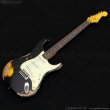 画像1: Fender Custom Shop　1960 Stratocaster Heavy Relic [Aged Black over 3-Tone Sunburst] (1)
