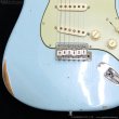 画像4: Fender Custom Shop　Late 1962 Stratocaster Relic w/CC Hardware [Faded/Aged Daphne Blue] [決算セール特価] (4)