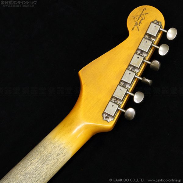 画像10: Fender Custom Shop　1960 Stratocaster Heavy Relic [Aged Black over 3-Tone Sunburst] [半期決算セール特価] (10)