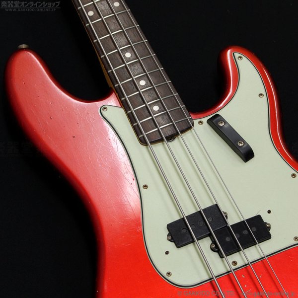 画像8: Fender Custom Shop　Masterbuilt 1962 Precision Bass Journeyman Relic RW by Dennis Galuszka [Candy Apple Red] [半期決算セール特価] (8)