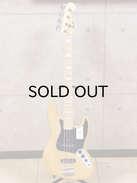 画像1: Fender　Made in Japan Traditional 70s Jazz Bass [Natural] (1)