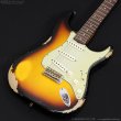 画像3: Fender Custom Shop　1961 Stratocaster Heavy Relic [Super Faded/Aged 3-Color Sunburst] [決算セール特価] (3)