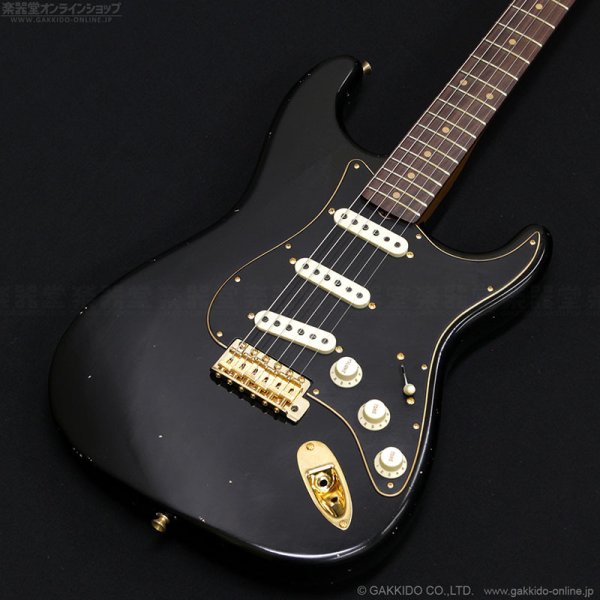 画像3: Fender Custom Shop　Limited Edition Custom 1962 Stratocaster Journeyman Relic w/CC Gold Hardware [Aged Black] [半期決算セール特価] (3)